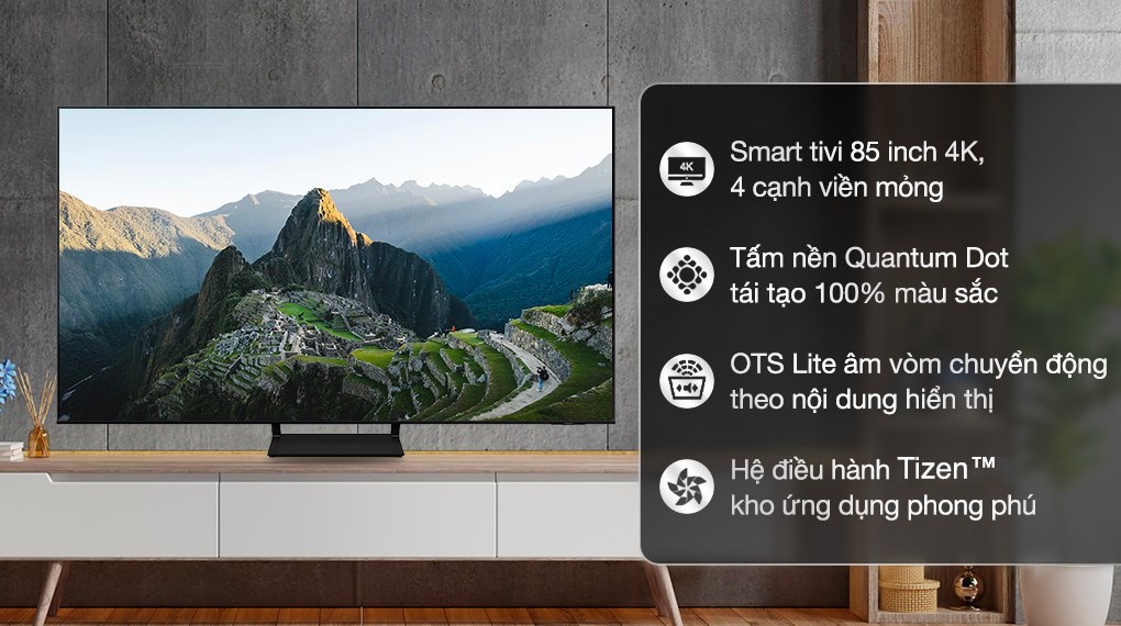 Tivi Samsung 85 inch Smart Qled 85Q60BA